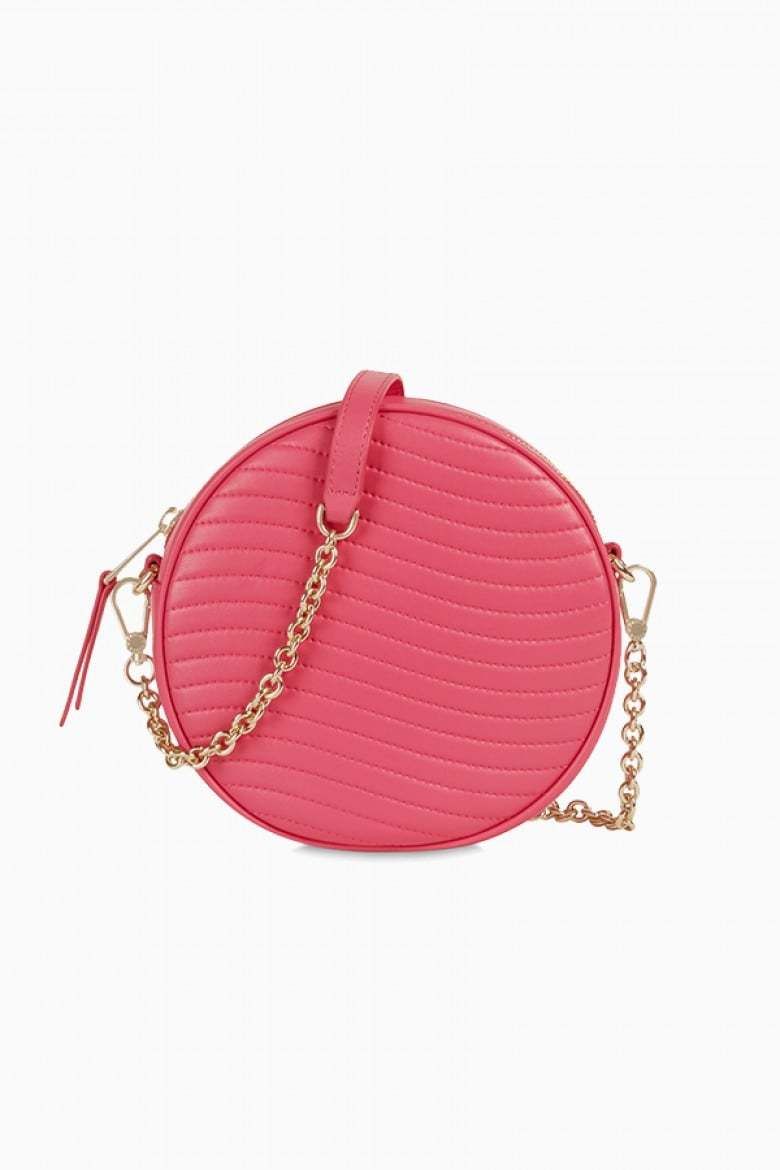 Kabelka - FURLA SWING MINI CROSSBODY ROUND ružová