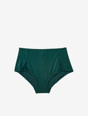 Koton Women's Dark Green Bikini Bottom