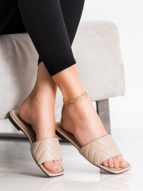 S. BARSKI QUILTED FLIP-FLOPS S.BARSKI