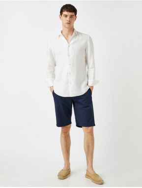 Koton Cotton Men's Shorts with Pockets