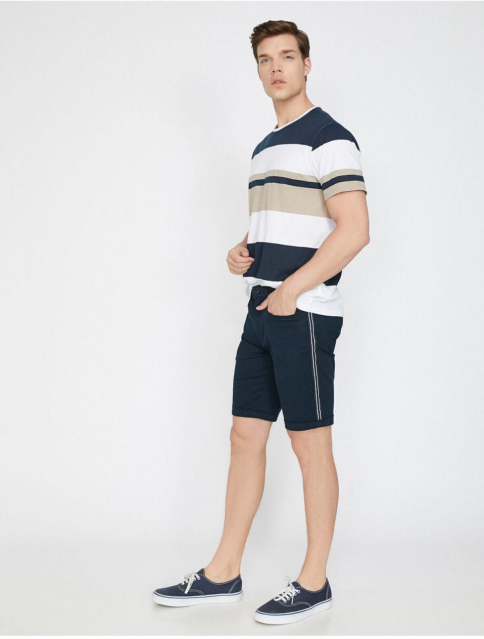 Koton Striped Shorts
