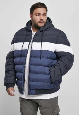 Colorblock Bubble Jacket Midnight/Navy Blue