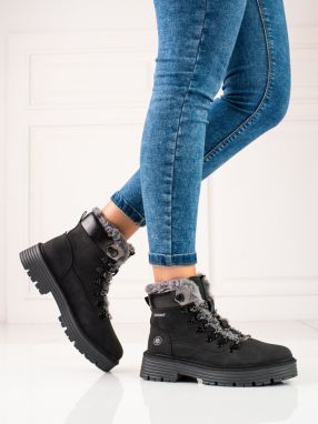Black women's trappers Shelvt