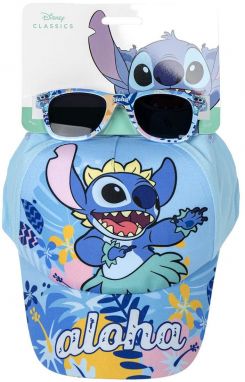 CAP SET GAFAS DE SOL STITCH