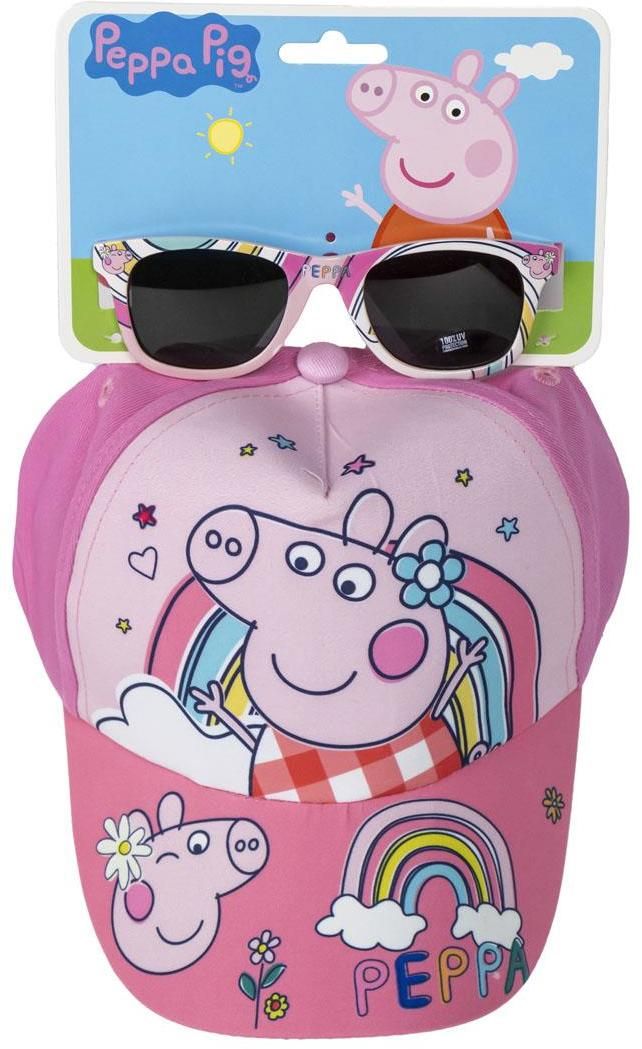 CAP SET GAFAS DE SOL PEPPA PIG
