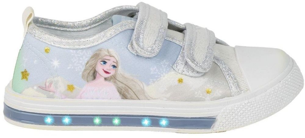 SNEAKERS PVC SOLE WITH LIGHTS COTTON FROZEN