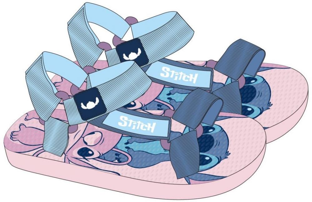 SANDALS CASUAL VELCRO STITCH