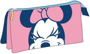 PENCIL CASE 3 COMPARTMENTS MINNIE