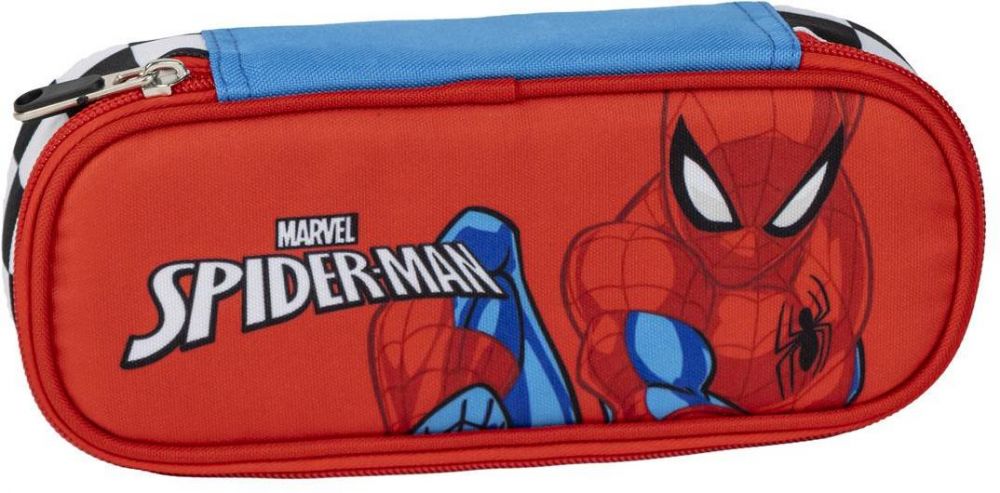 PENCIL CASE OVAL SPIDERMAN