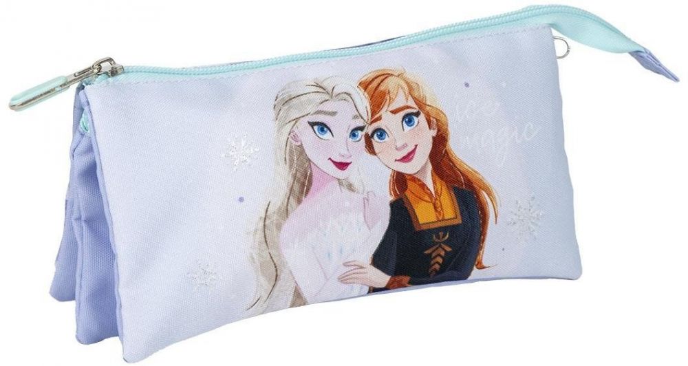 PENCIL CASE 3 COMPARTMENTS FROZEN