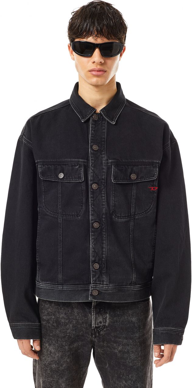 Diesel Bunda - D-LILLO JACKET čierna