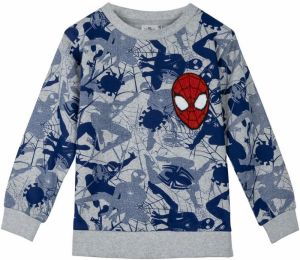SWEATSHIRT COTTON BRUSHED SPIDERMAN