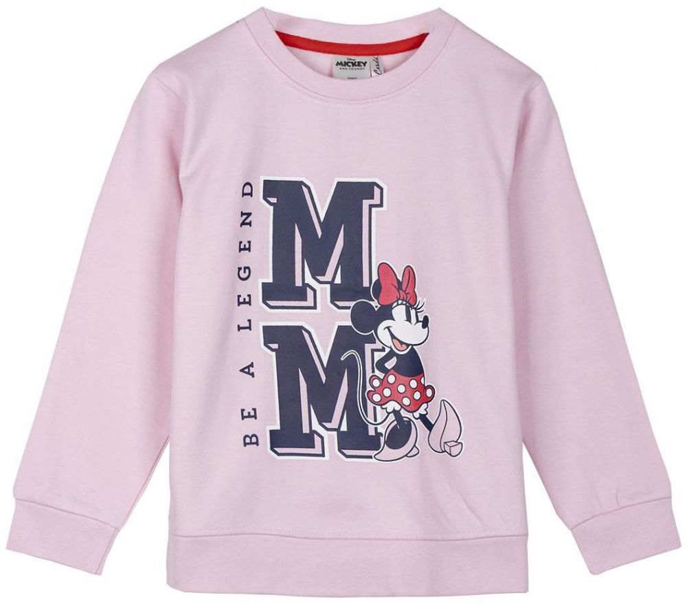 SWEATSHIRT COTTON BRUSHED MINNIE