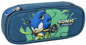 PENCIL CASE OVAL SONIC PRIME