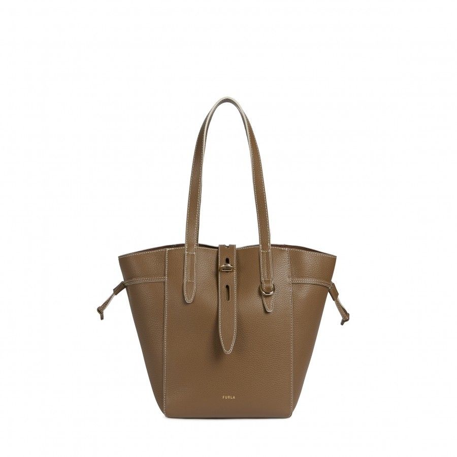 Kabelka - FURLA NET M TOTE - VITELLO ST.ERACLE hnedá