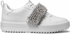 Michael Kors Tenisky - CUP SOLE EMMETT STRAP LACE UP biele