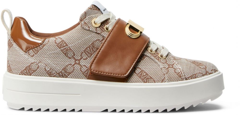 Michael Kors Tenisky - CUP SOLEEMMETT STRAP LACE UP hnedé