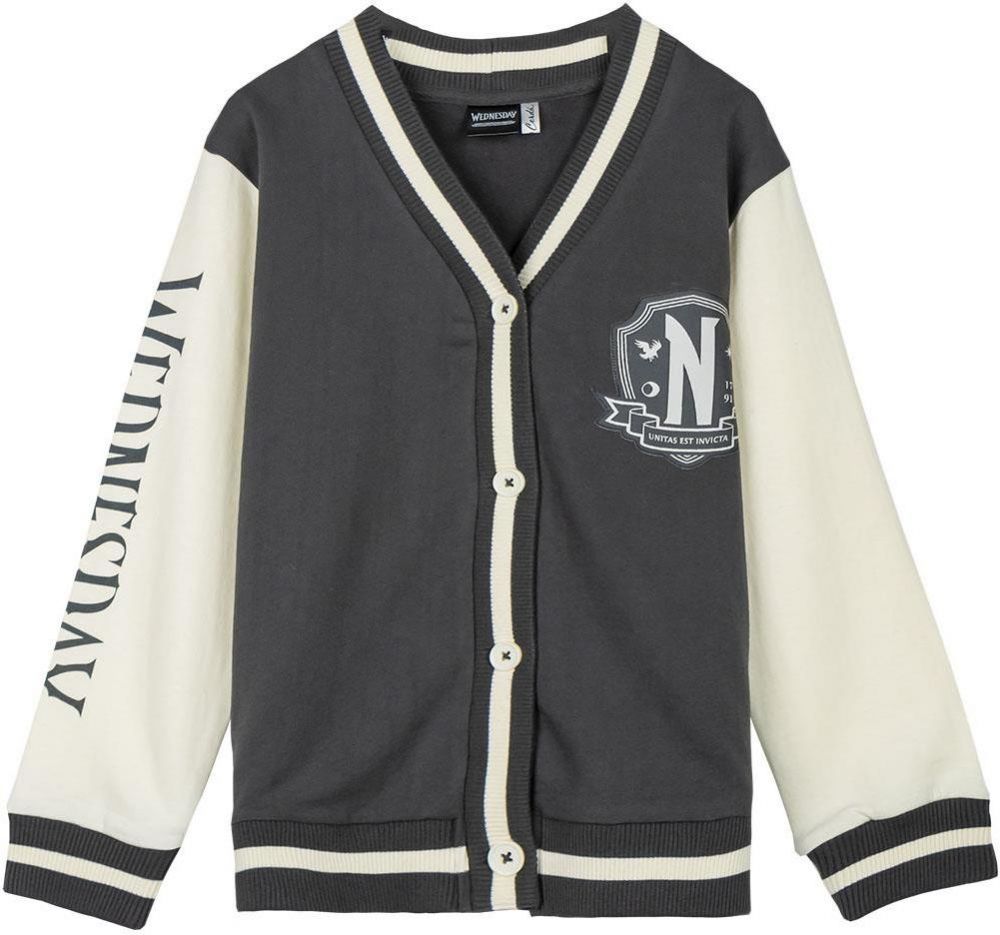 JACKET COTTON BRUSHED BASEBALL WEDNESDAY