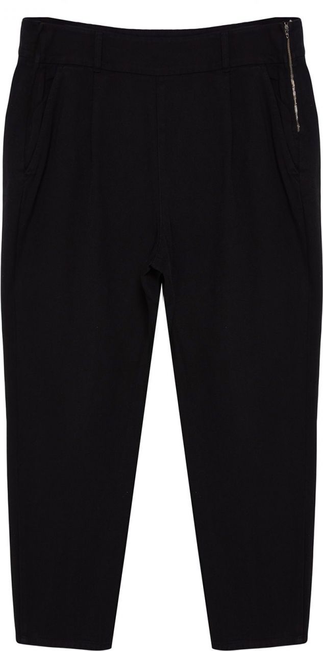 Trendyol Curve Black High Waist Straigt Fit Plus Size Jeans