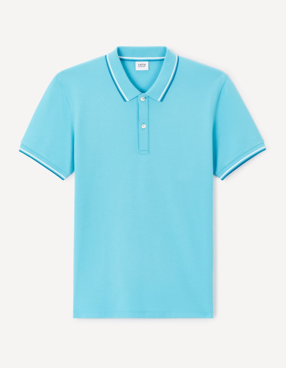 Celio Polo Shirt pique Decolrayeb - Mens