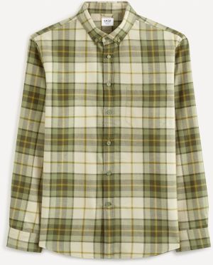 Celio Plaid Cotton Shirt - Men