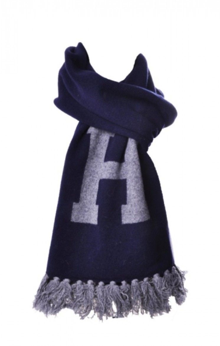 Tommy Hilfiger Šál - ALDWIN modro-sivý