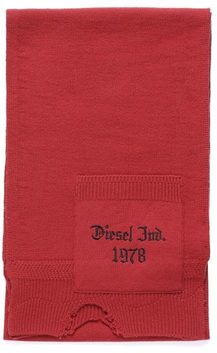 Diesel Šál - K-DALICITY SCARF červený