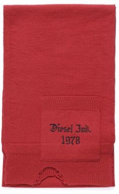 Diesel Šál - K-DALICITY SCARF červený