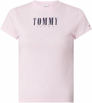 Tommy Jeans Tričko - TJW BABY ESSENTIAL L ružové