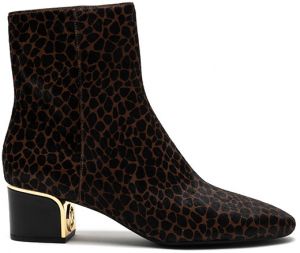 Michael Kors Čižmy - LANA FLEX MID BOOTIE vzorované