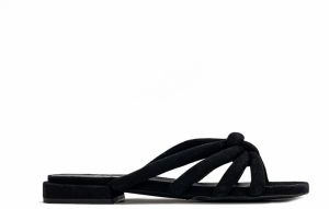 Šľapky - FURLA ESSENTIAL SANDAL T. 20 - CAMOSCIO čierne