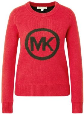 Michael Kors Sveter - MK METALLIC SWEATER červený