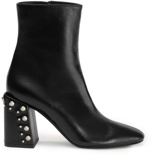 Čižmy - FURLA BLOCK ANKLE BOOT T.80 čierne