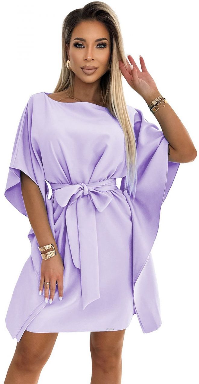 Butterfly dress with tie at the waist Numoco