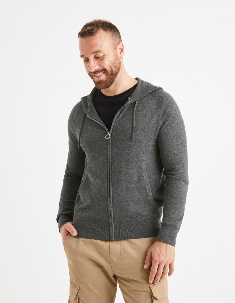Celio Sweatshirt Vezipflex - Men's