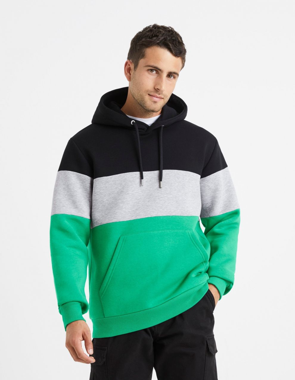 Celio Sweatshirt Verone with Stripes - Men