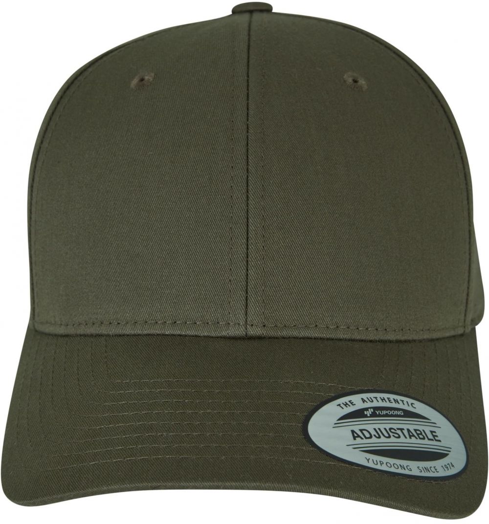 Curved Classic Snapback Cap - Khaki
