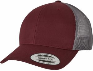Retro Trucker 2-Tone maroon/grey