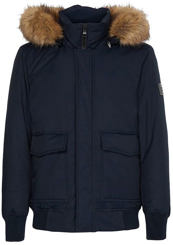 Bunda - Tommy Hilfiger ROCKIE DOWN BOMBER modrá