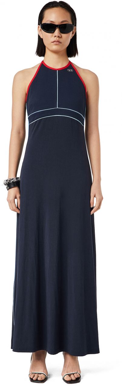 Diesel Šaty - D-MAXIM DRESS modré