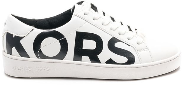 Tenisky - MICHAEL KORS IRVING LACE UP biele