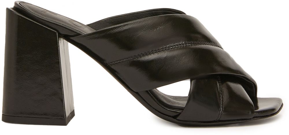 Šľapky - FURLA CROSS MULE T.80 čierne