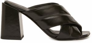Šľapky - FURLA CROSS MULE T.80 čierne