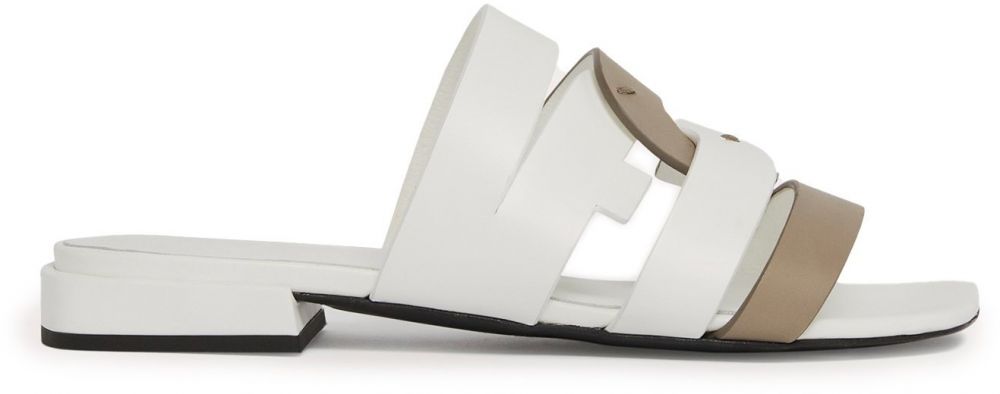 Šľapky - FURLA LIPARI MULE T.20 biele
