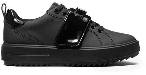 Michael Kors Tenisky - EMMETT STRAP LACE UP čierne