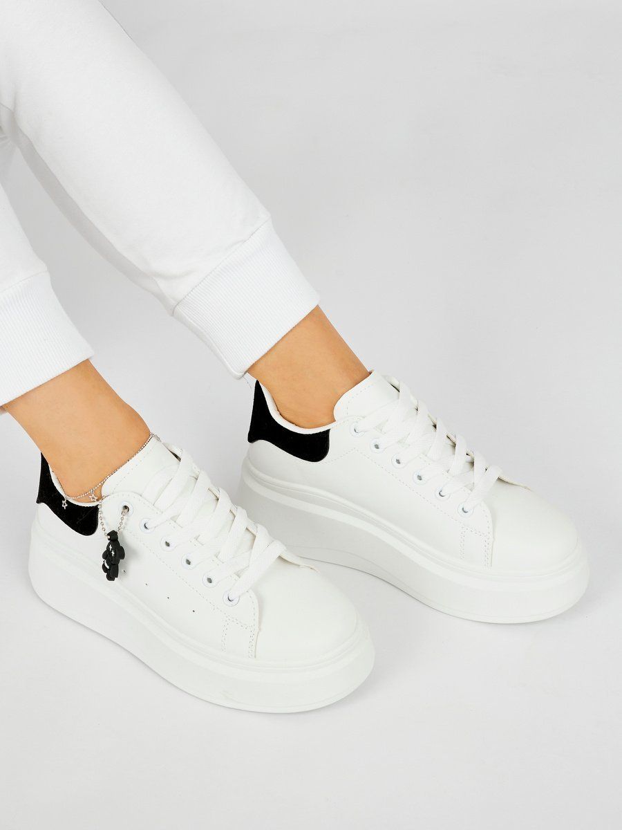Shelvt White women's trainers