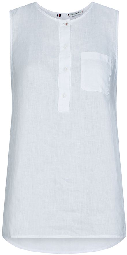 Tommy Hilfiger Blúzka - PENELOPE TOP NS biela