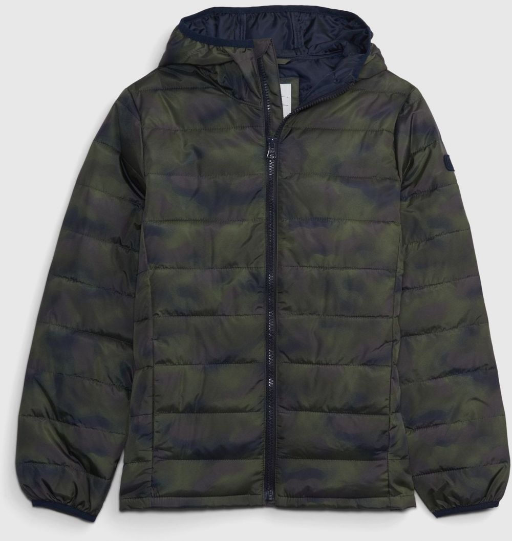 GAP Kids' quilted hooded jacket - Boys