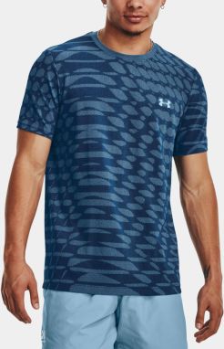 Under Armour T-Shirt UA Seamless Ripple SS-BLU - Men