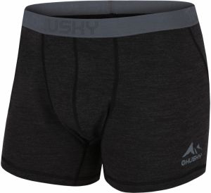 Merino thermal underwear Boxers HUSKY Mex M black